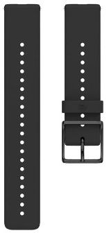 Polar Ignite - Siliconen polsband 20 mm - Zwart