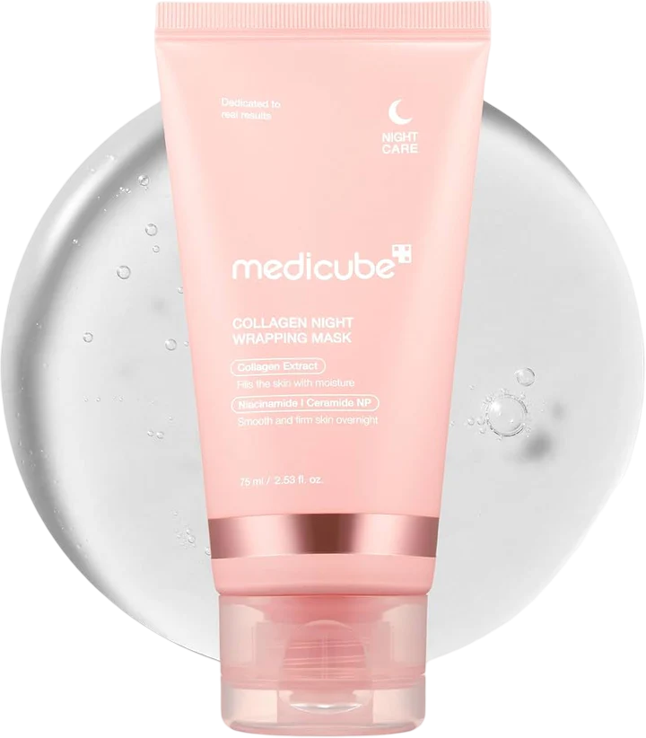 Medicube Collagen Night Wrapping Mask - Nachtmasker - Niacinamide - Ceramide NP - 75ml