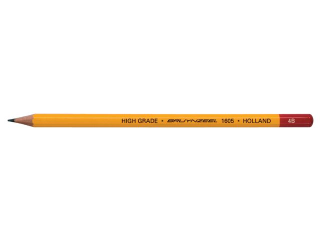 Potlood Bruynzeel 1605 4B | 12 Stuks