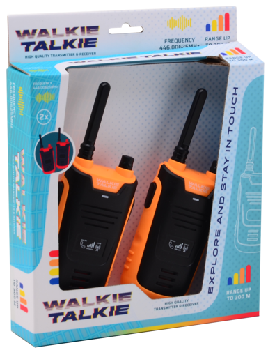 Merkloos Walkie Talkie 300 Mtr. Bereik 30034