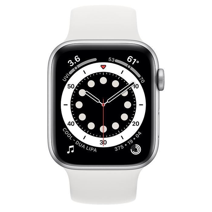 Apple Watch Series 6 - 44mm - Aluminium - Zilver - GPS refurbished, photo 2