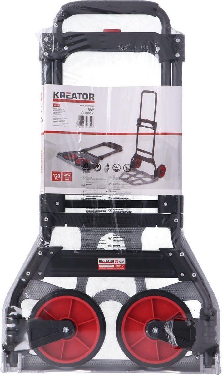 Kreator KRT670204 - Vouwbare Magazijnwagen - 350x485mm 120kg