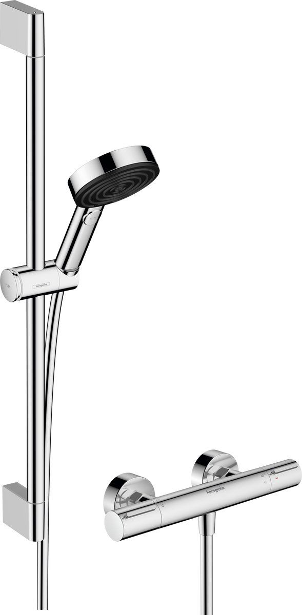 Hansgrohe Pulsify Select S 105 - Douchesysteem 3jet Relaxation EcoSmart - Chroom