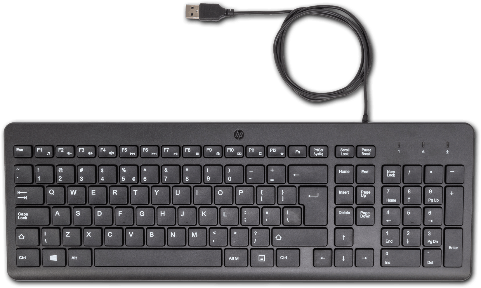 HP 150 - Toetsenbord - Draadgebonden USB - Qwerty NL