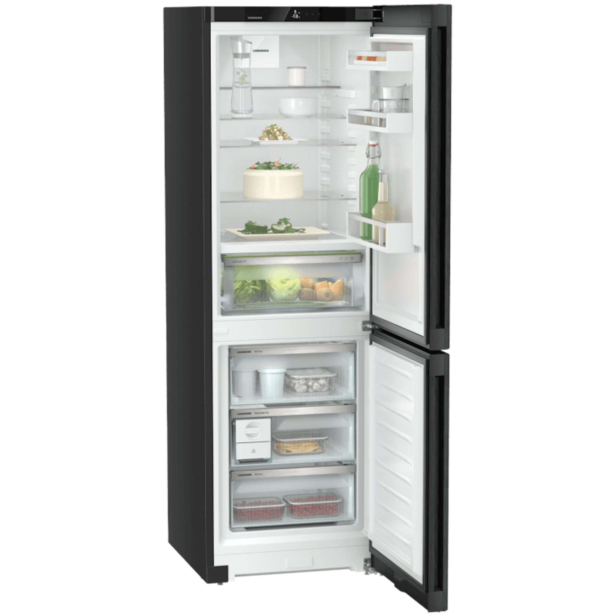 Liebherr CBNBDA522322 - Vrijstaande koel/vriescombinatie - NoFrost duoCooling 218/103 liter