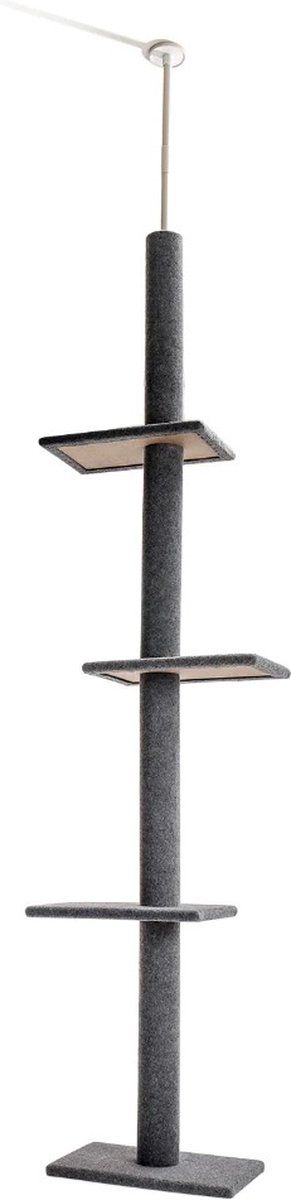 Polaza® Krabpaal - Krabpaal voor Katten - Meerdere Platforms - 175 cm (1 stuk)