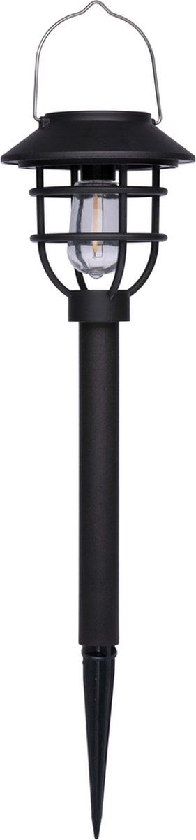 Grundig Solar Lantaarn - 6-7 Lumen - 6-8 Lichturen - Zonder Stekker - Zwart