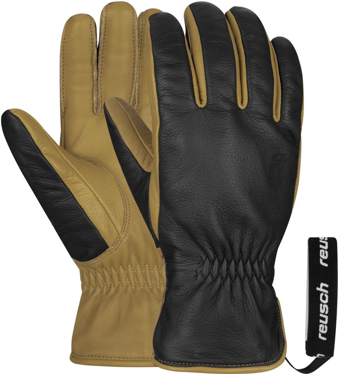 Reusch Outsider - Fingerhandschoenen - Winddicht - Zwart-bruin
