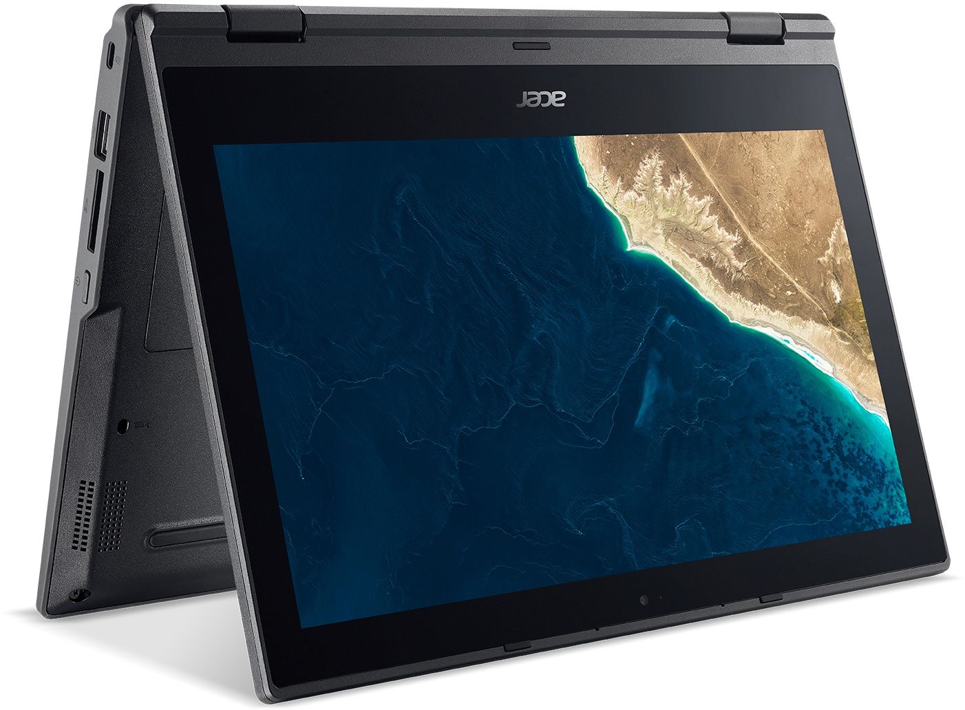 Acer TravelMate Spin B1 - 11.6 inch Touchscreen - Intel Pentium Silver N5000 1.1GHz - 4GB RAM - 64GB Flash refurbished, photo 3