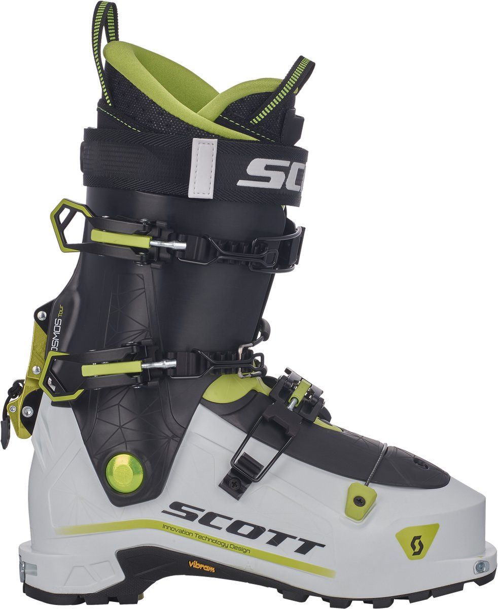 Scott Cosmos Tour - Toerskischoenen - Flex index 120 - Wit/geel - Mondo maat 27.5