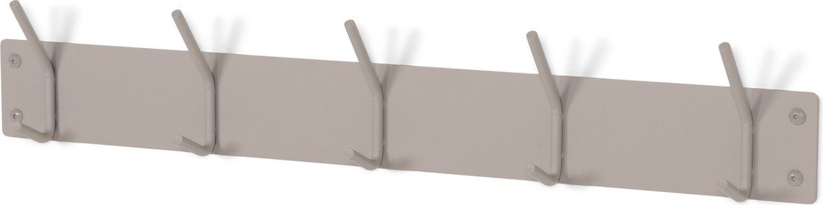 Spinder Design Fusion 5 - Wandkapstok - 10 Haken - Silky Taupe