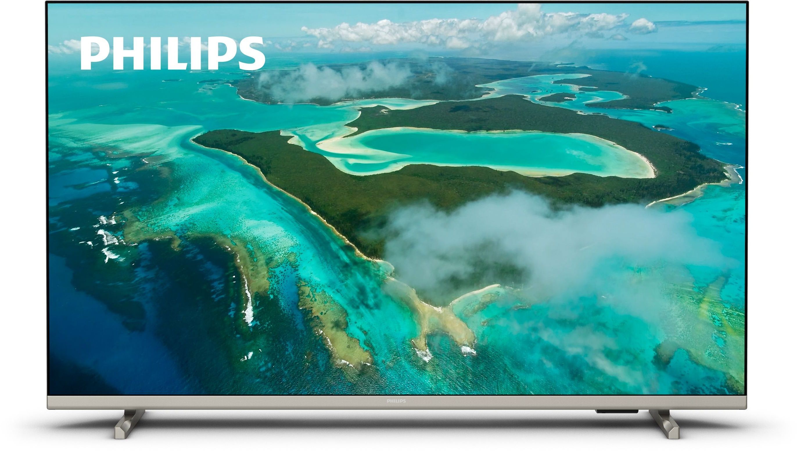 Philips 43PUS7657/12 - 43"4K UHD Smart LED TV - Dolby Vision Dolby Atmos - Zilver (2023)