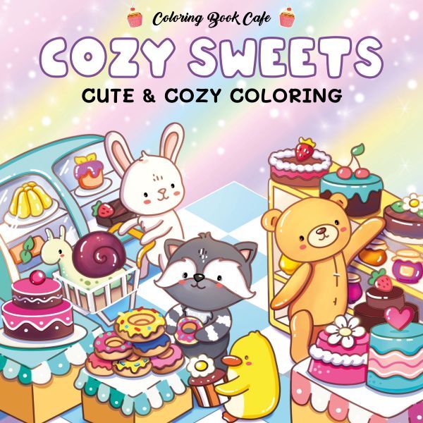 Rebo Cozy Sweets Cute & Cozy Coloring