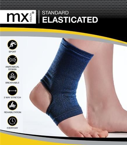 Merkloos Mx Standard Elastische Enkelbrace