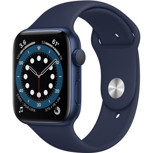 Apple Watch Series 6 - 44mm - Aluminium - Blauw - GPS refurbished, photo 4