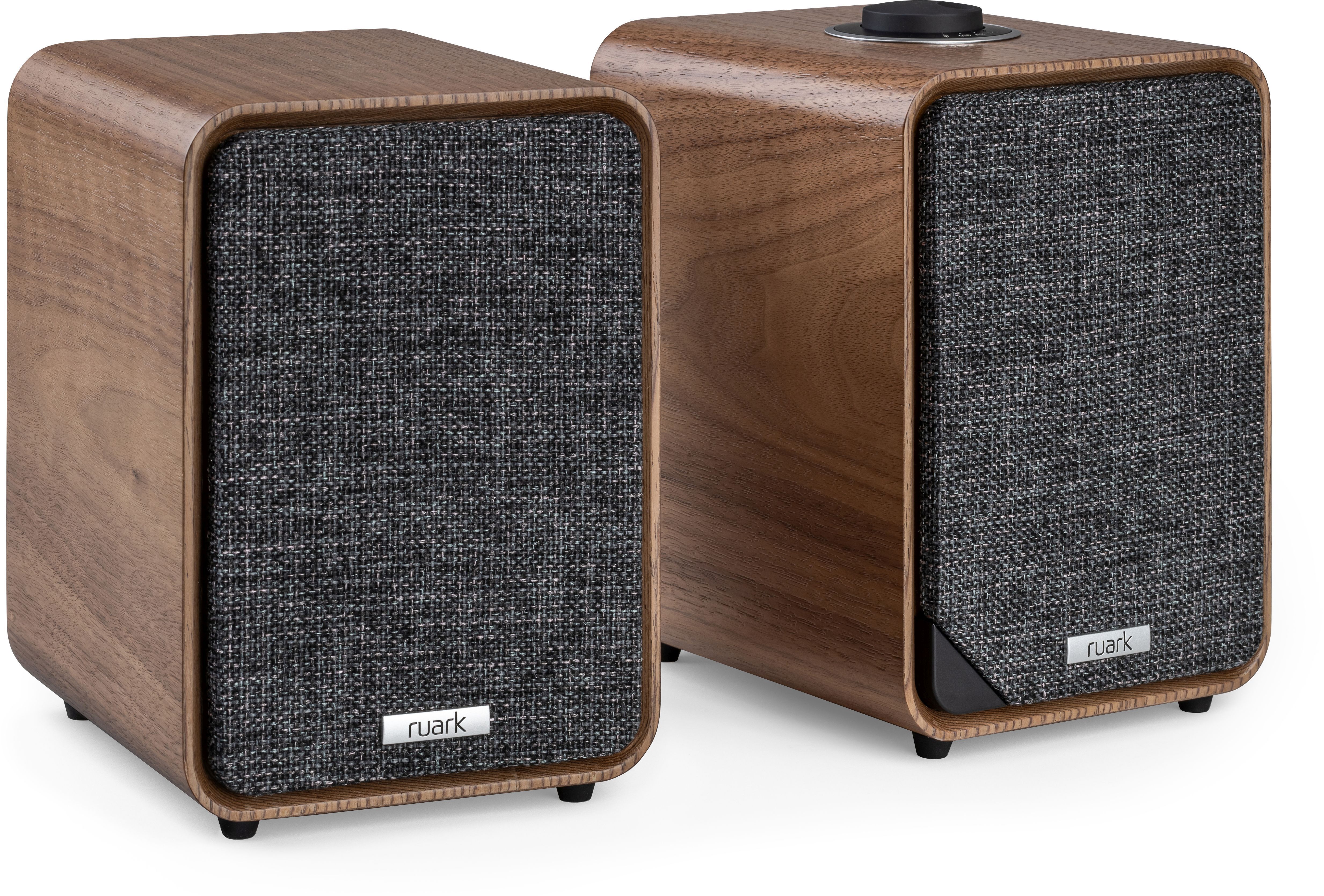 Ruark Audio MR1 Mk3 - Draadloos Hifi Stereo Muzieksysteem - Bluetooth AptX Hd - Rich Walnut