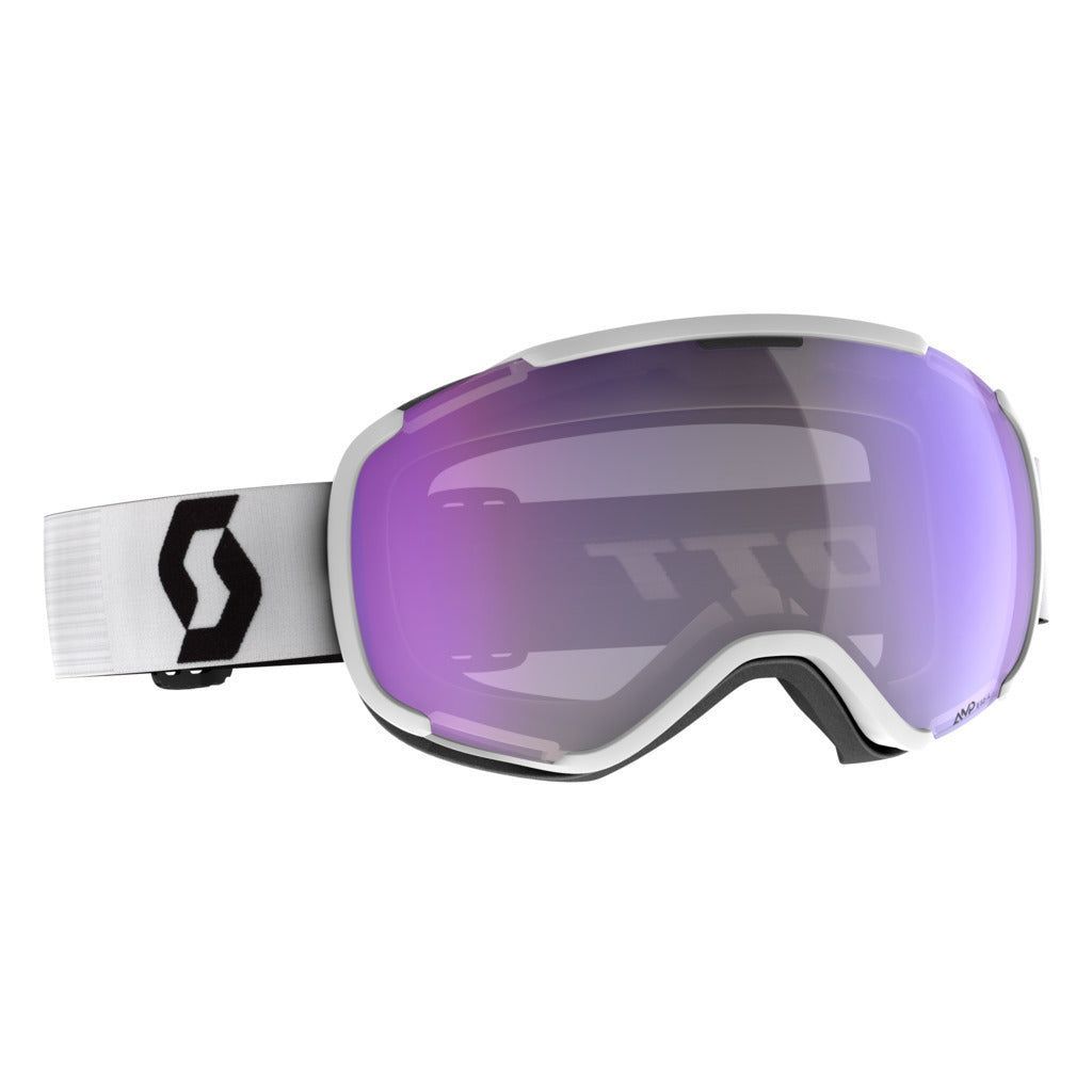 Scott Faze II LS - Skibril - Photochromic lens - Wit/zwart