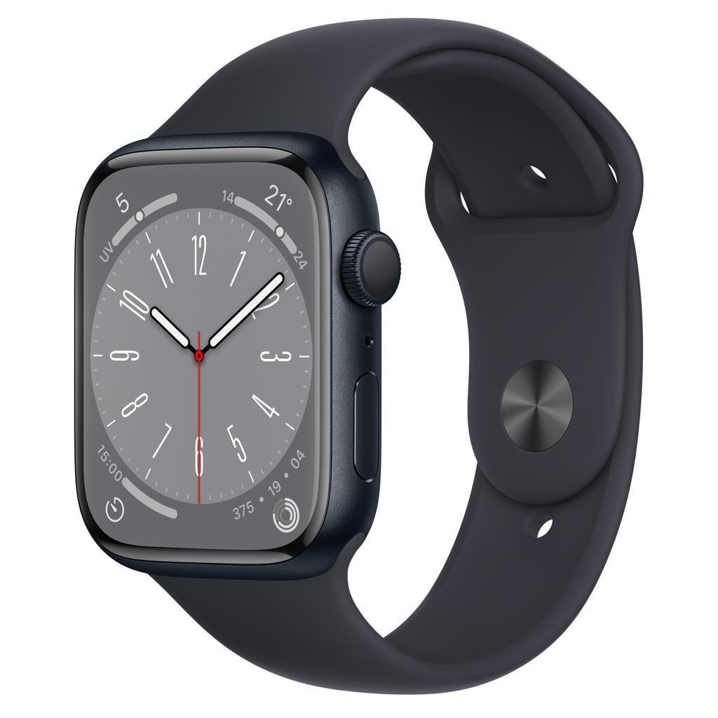 Apple Watch Series 8 - 45mm - Aluminium - Midnight - GPS refurbished, photo 4