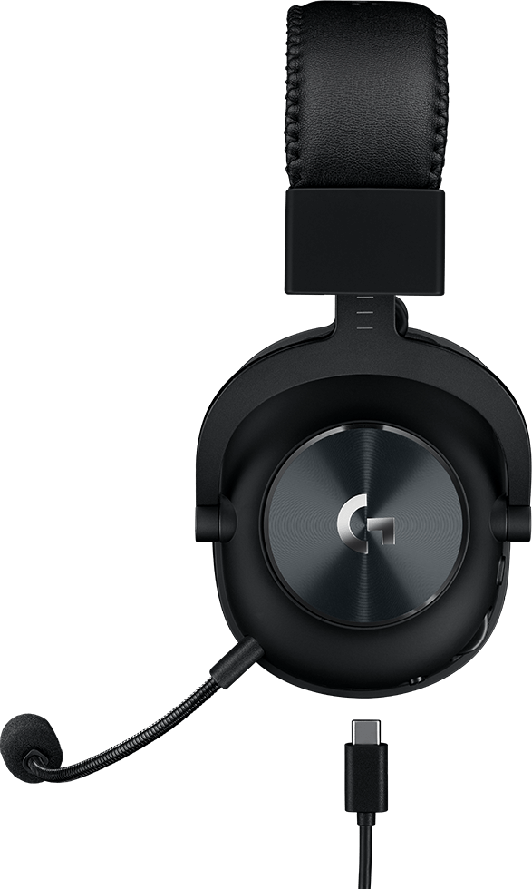 Logitech G Pro X - Draadloze Gamingheadset - 50 mm drivers - Zwart refurbished, photo 3