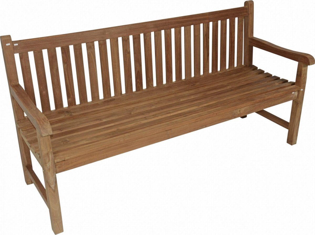 Eazylife Lesliliving - Tuinbank Rechte Rug 180cm - Teak