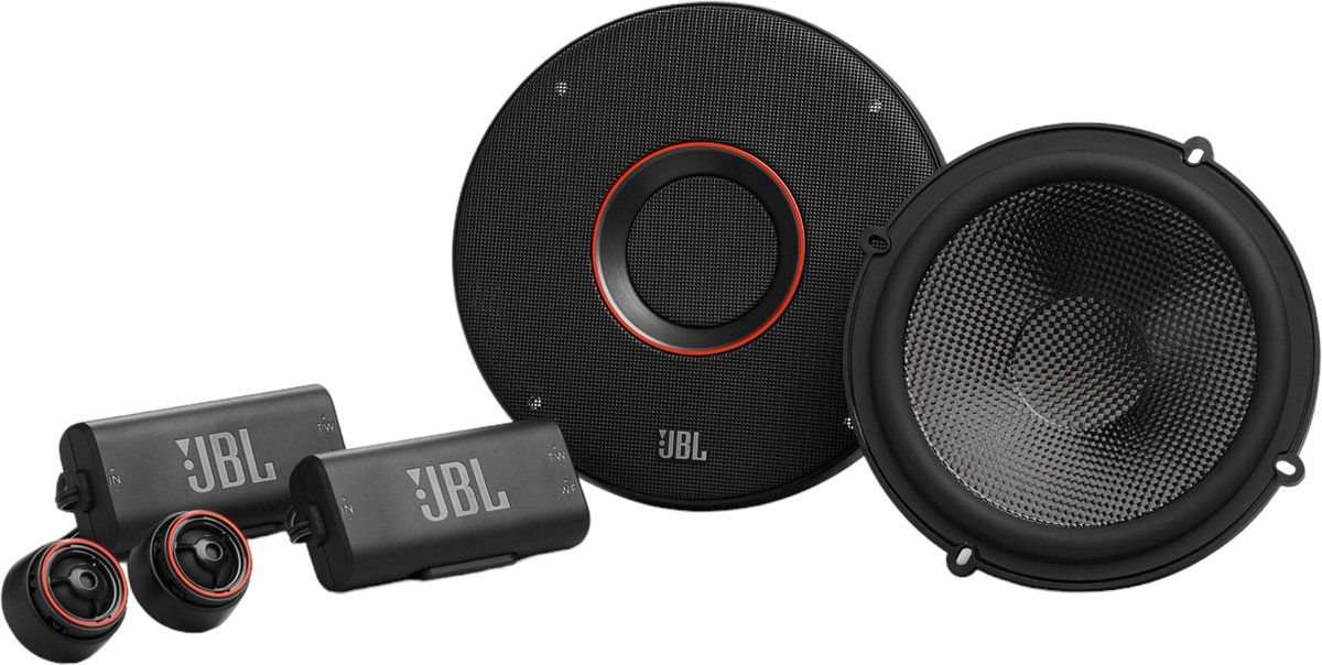 JBL Club 64CSQ - Autospeakers - 6,5” Inch 2-weg Coaxiaal - 285W piek / 95W RMS - Zwart