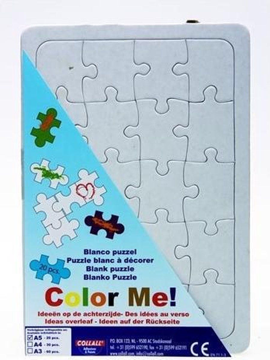 Collall Blanco Puzzel A5 20pcs