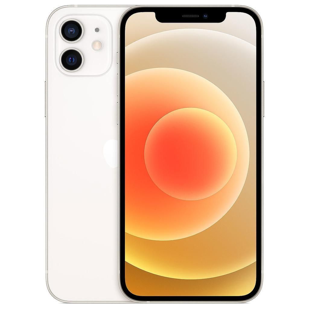 Apple iPhone 12 - Wit - 128 GB - Fysieke simkaart + eSIM