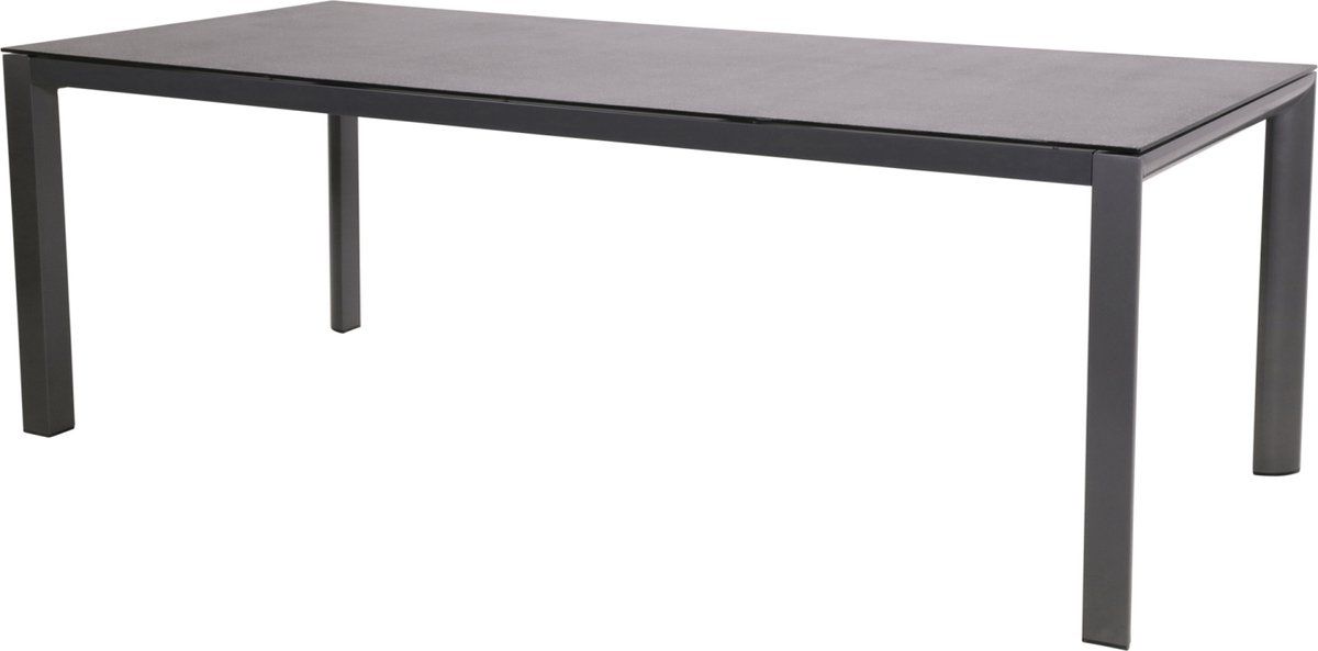 Les Tuintafel Mojito Ceramic Nuance 220x100 Cm - Antraciet