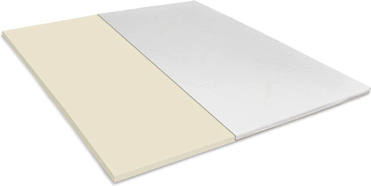 Tuur® Mono Topper 180x200 met split - 100% Natuurlatex - Royaal comfort - 120 nachten proef