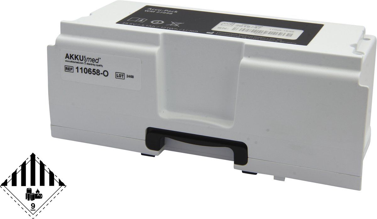 Weinmann WM27880 - Li-ion batterij - 39,6 volt 3,1 Ah