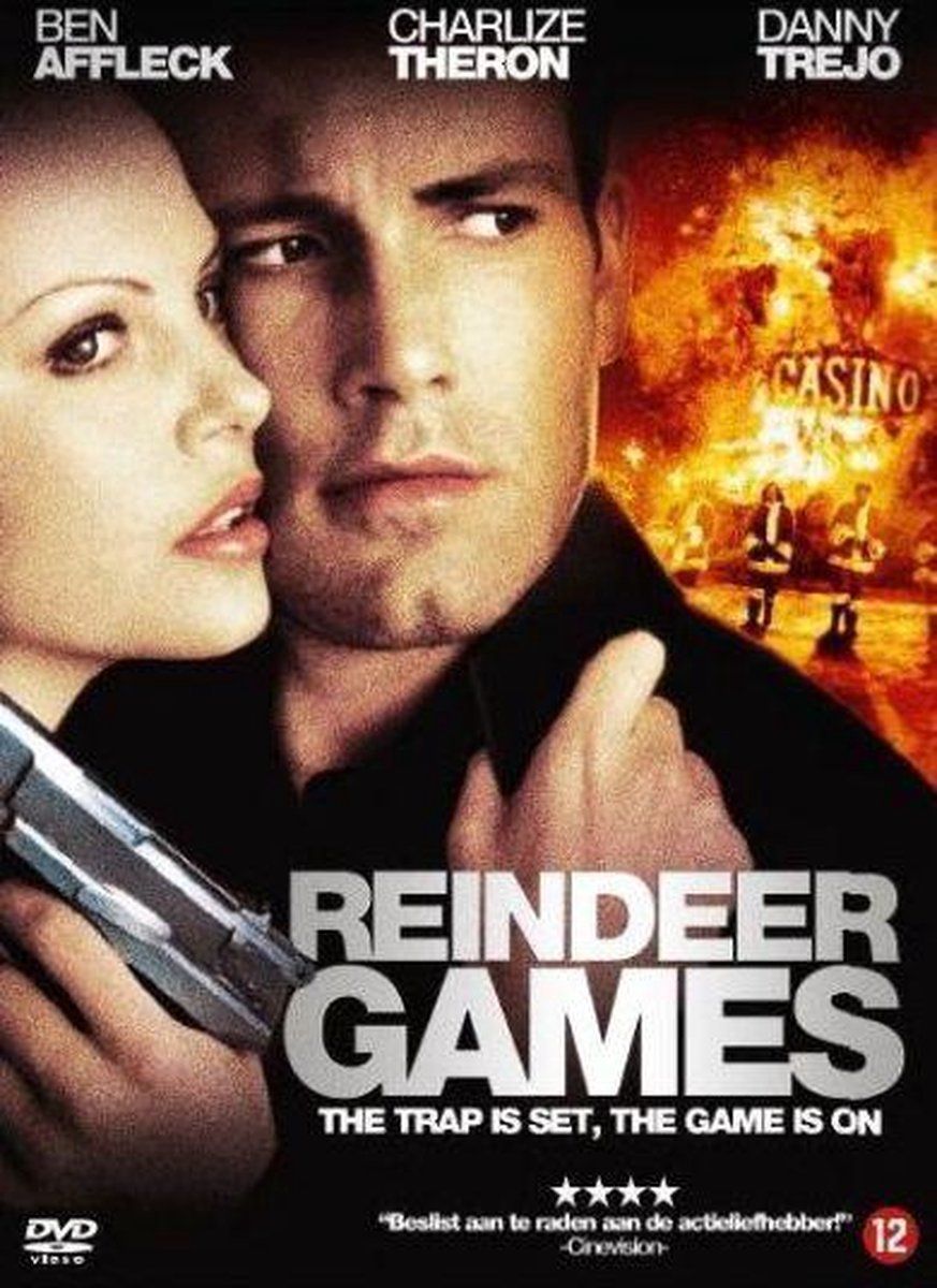 Reindeer Games - Dvd - Actiekomedie Met Charlize Theron - Leeftijd 12+