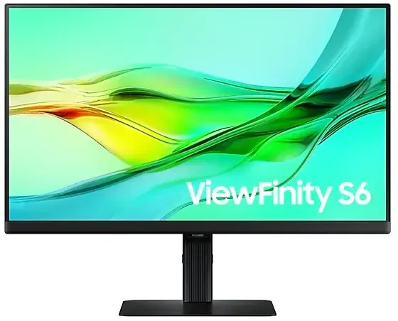Samsung ViewFinity S6 S60UD - Monitor 24"QHD 100Hz - Zwart