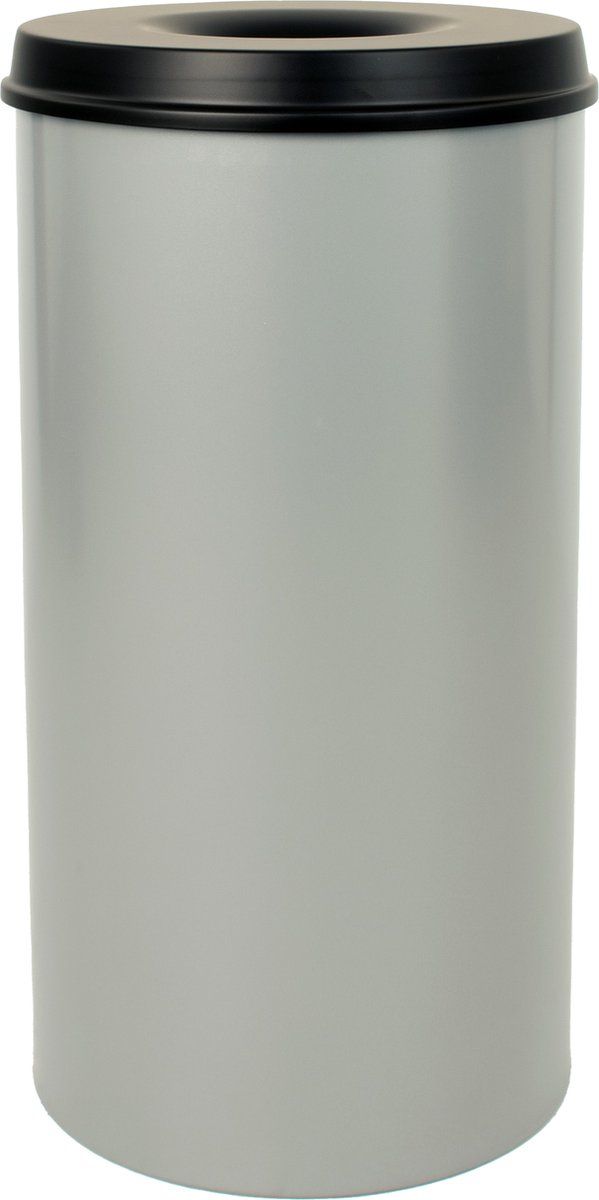 Aluminiumgrijs, zwart