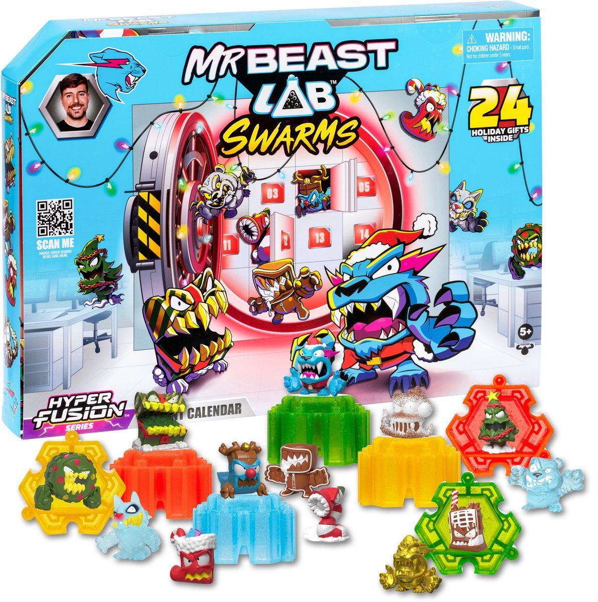 MrBeast Lab Swarms - Adventskalender - 24 verrassingen