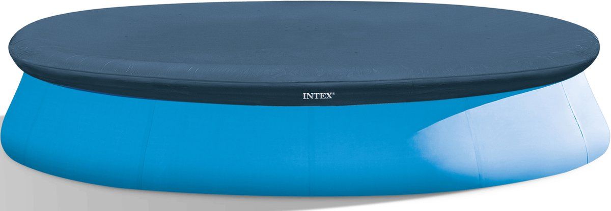 Intex - Afdekzeil Easy Set - Ø 366 Cm - Donkerblauw