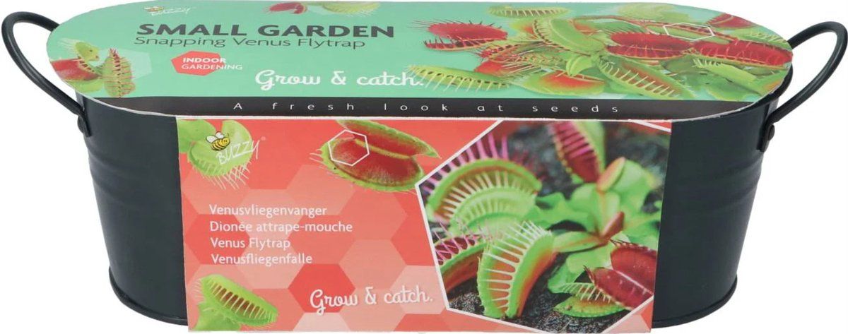 Buzzy - Teiltje Venus Fly Trap - Grijs