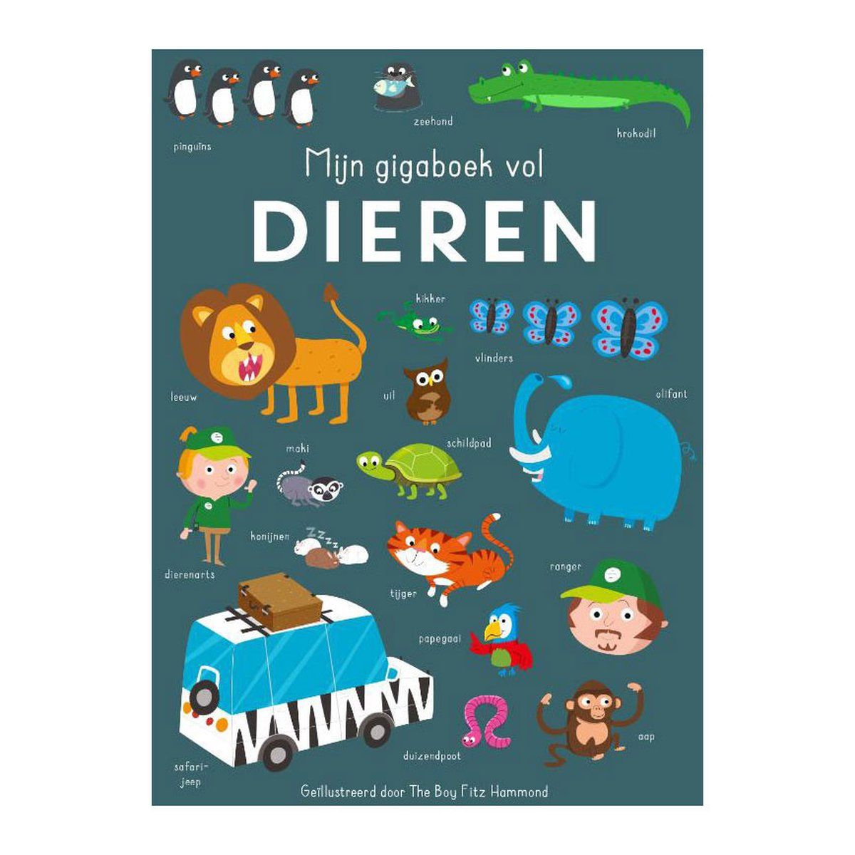 Rebo Productions Mijn Gigaboek Vol Dieren