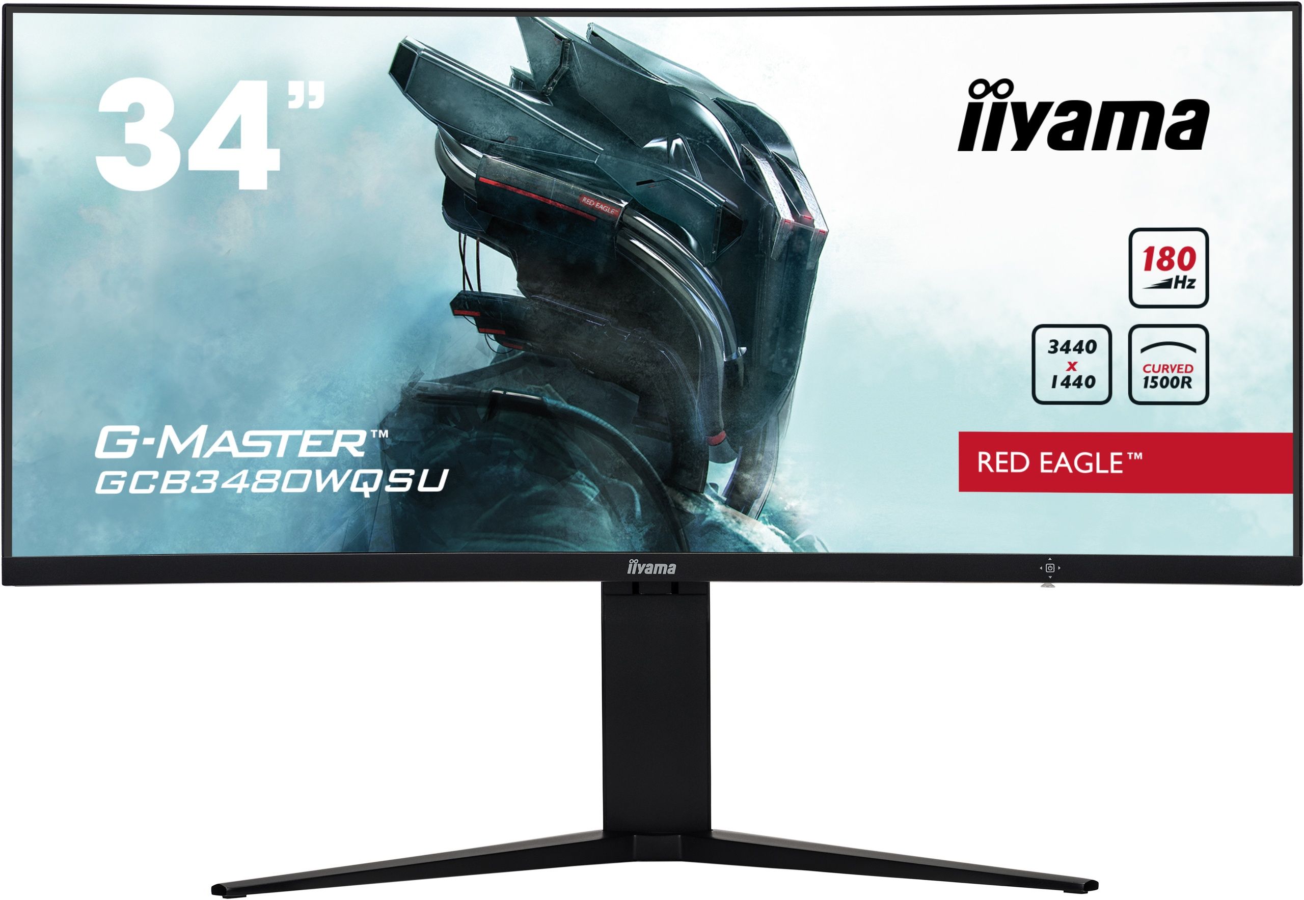 Iiyama G-Master GCB3480WQSU-B1 - Curved Monitor - 180Hz 3440x1440 1500R