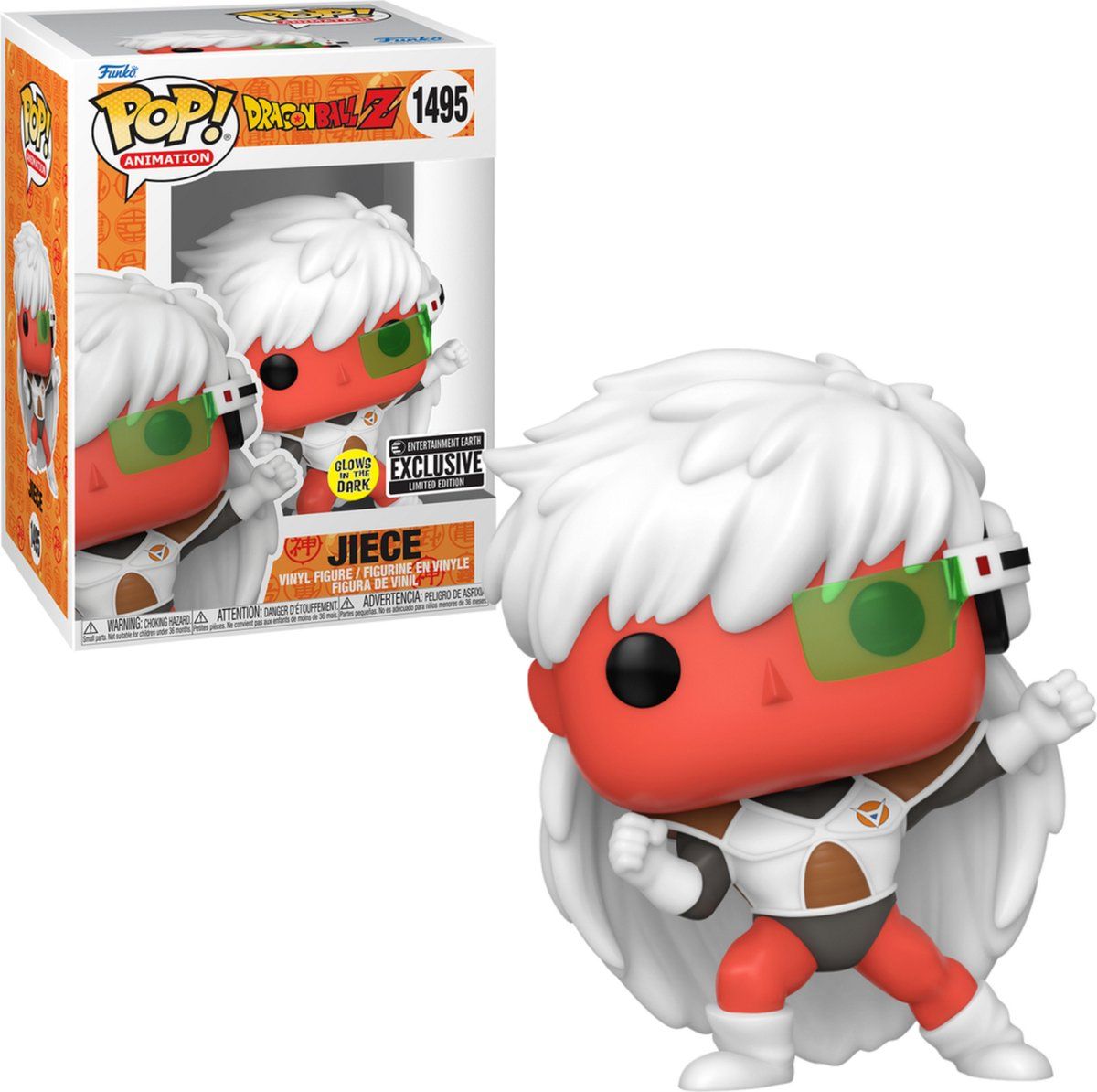 Funko - Pop Animation, Dragon Ball Z - Jiece (Glow In The Dark) - Multi
