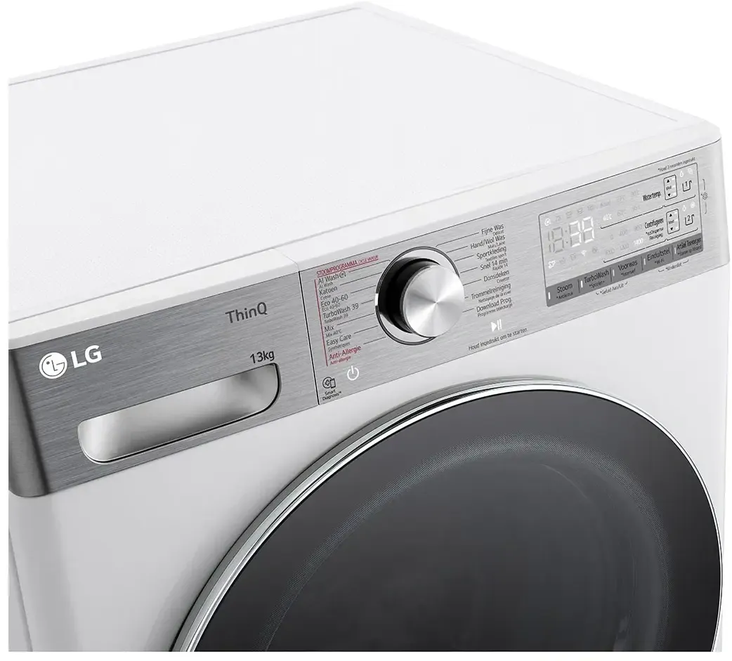 LG F4WR9513S2W - Wasmachine - 13kg - 1400 toeren - Wi-Fi - Wit refurbished, photo 3