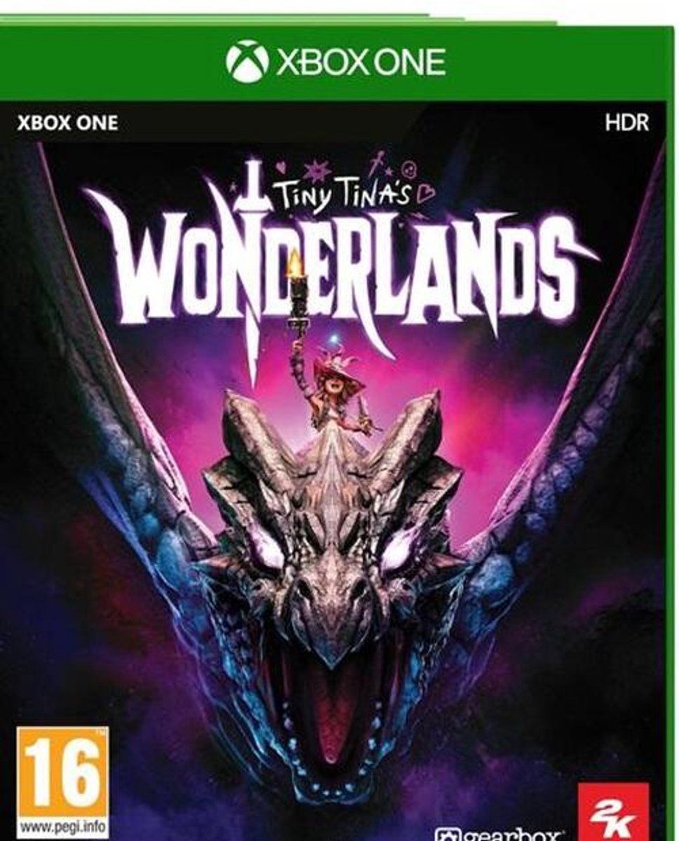 2K Games Tiny Tina's Wonderlands - Xbox One - Actie Avontuur - Pre-order Bonus (Golden Hero Armor Pack)