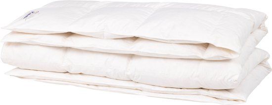 Balette Ganzendons - All Year Dekbed - 240x220 - Tweepersoons - 90% Ganzendons - Anti Huisstofmijt & Allergie (NOMITE) - Warmteklasse 3 - Wit