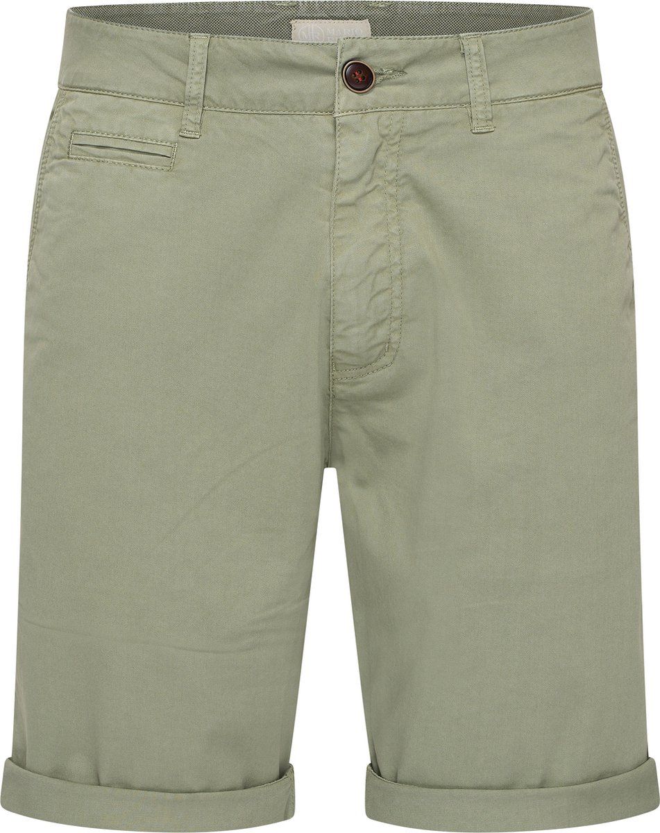 Mario Russo Chino Short - Korte Broek Heren - Katoen - Groen - Xl
