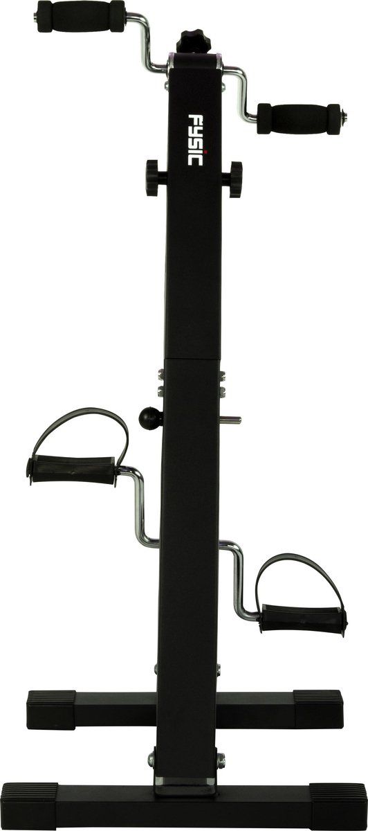 Fysic FW15 - Dubbele stoelfiets - Weerstand instelbaar met display - Zwart