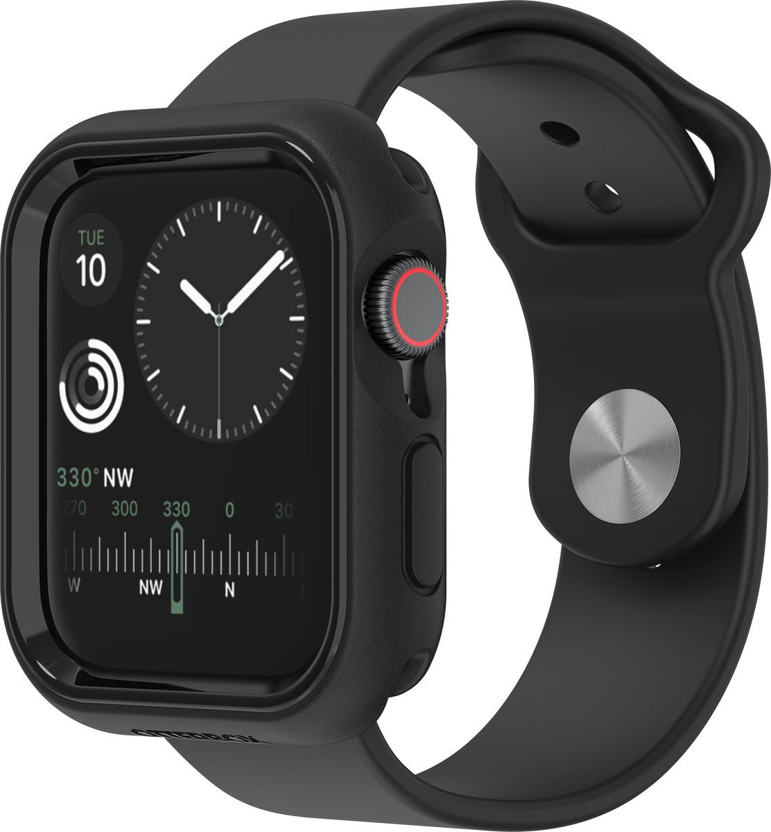 Otterbox Exo Edge - Beschermrand - Apple Watch Series SE (2nd/1st gen)/6/5/4 - 44mm - Zwart