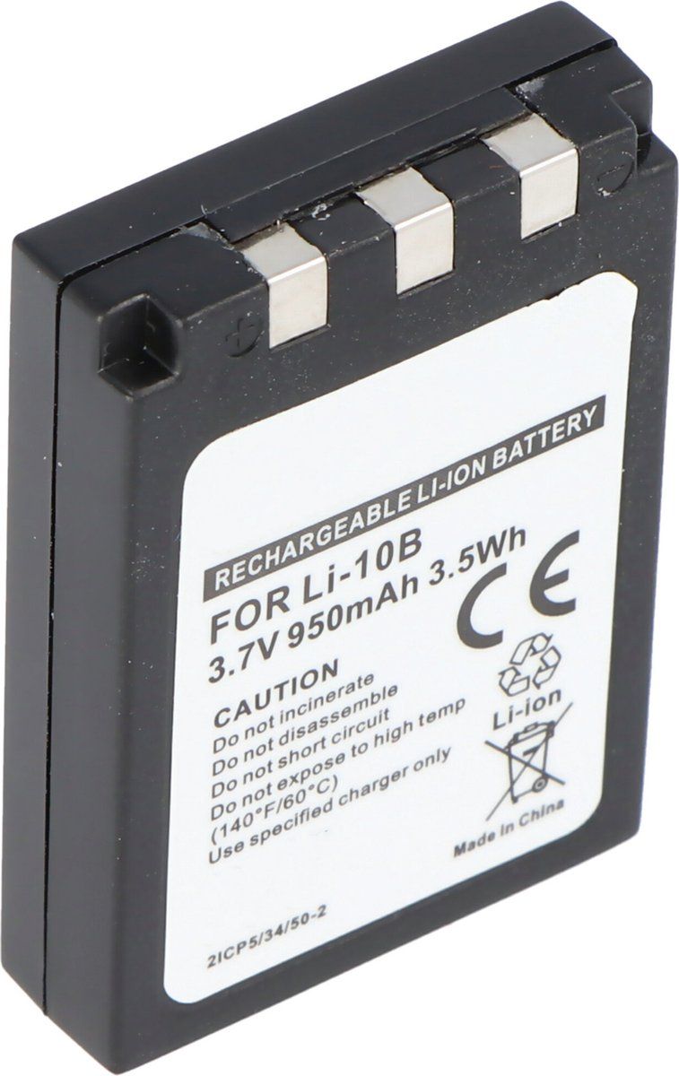 AccuCell-batterij Geschikt Voor Sanyo Db-L10, 1100mAh