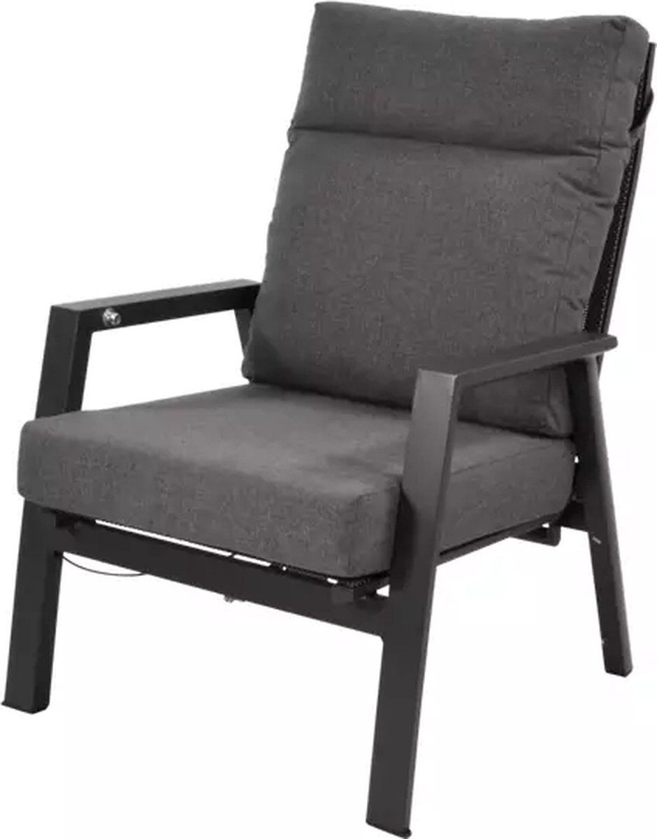 Les Ohio - Loungestoel - Ergonomisch Ontwerp - Grijs