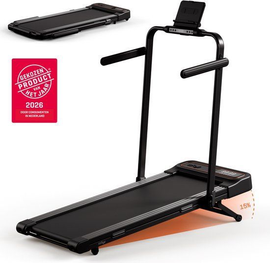 Moov Run Plus - Loopband Inklapbaar - Helling 15% - Snelheid 1-14 Km/u