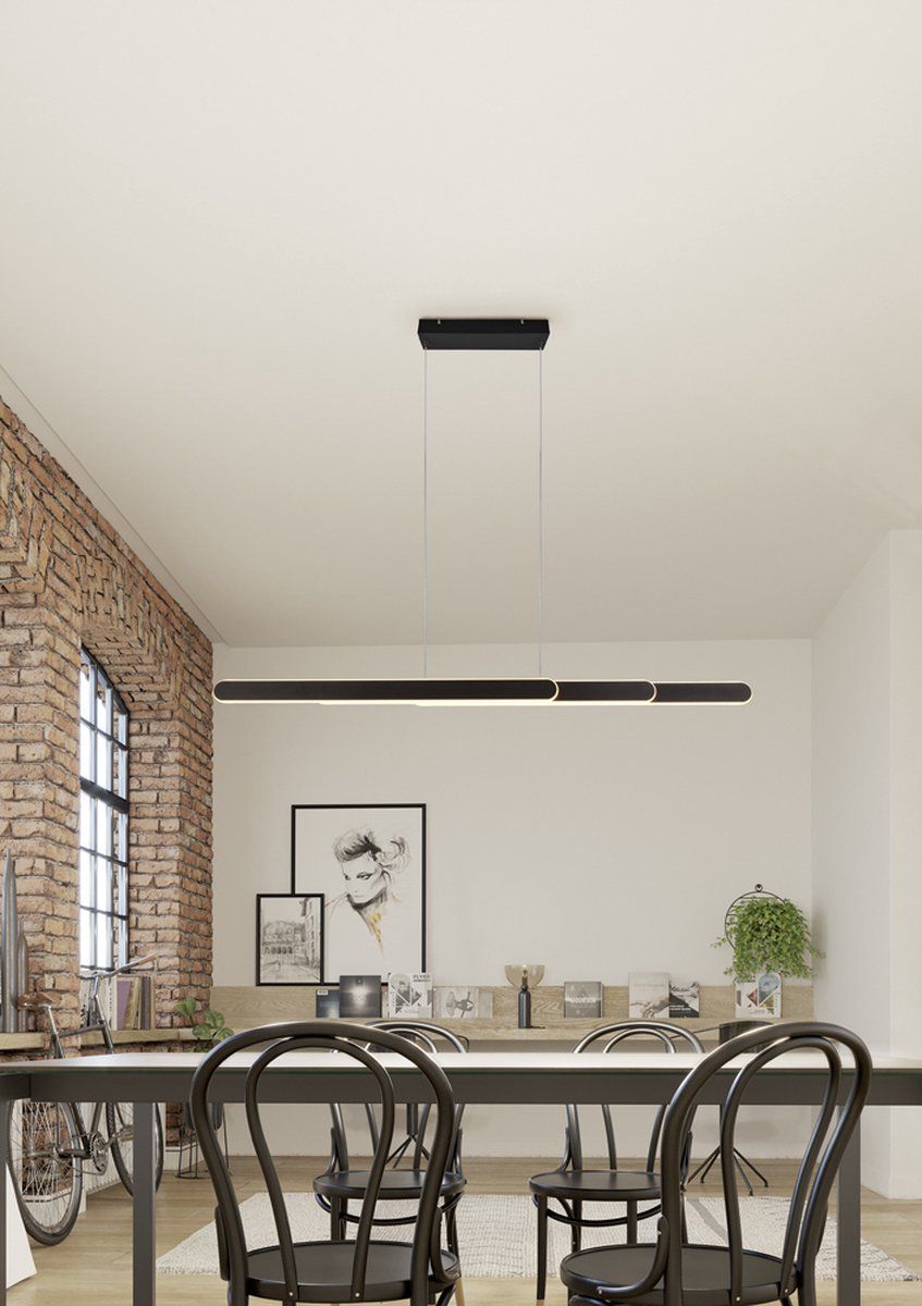 Trio Leuchten Helios - Hanglamp - Dimbaar - Zwart