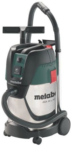 Metabo ASA 30 L - Nat- en droogzuiger - 30L roestvrijstalen reservoir - 7,5m snoer